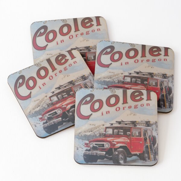 Item preview, Cooler in Oregon with FJ40  designed and sold by Thecrazygreek.