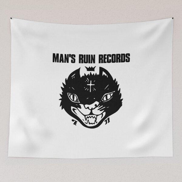 Item preview, Man's Ruin Records Cat designed and sold by nowchris.