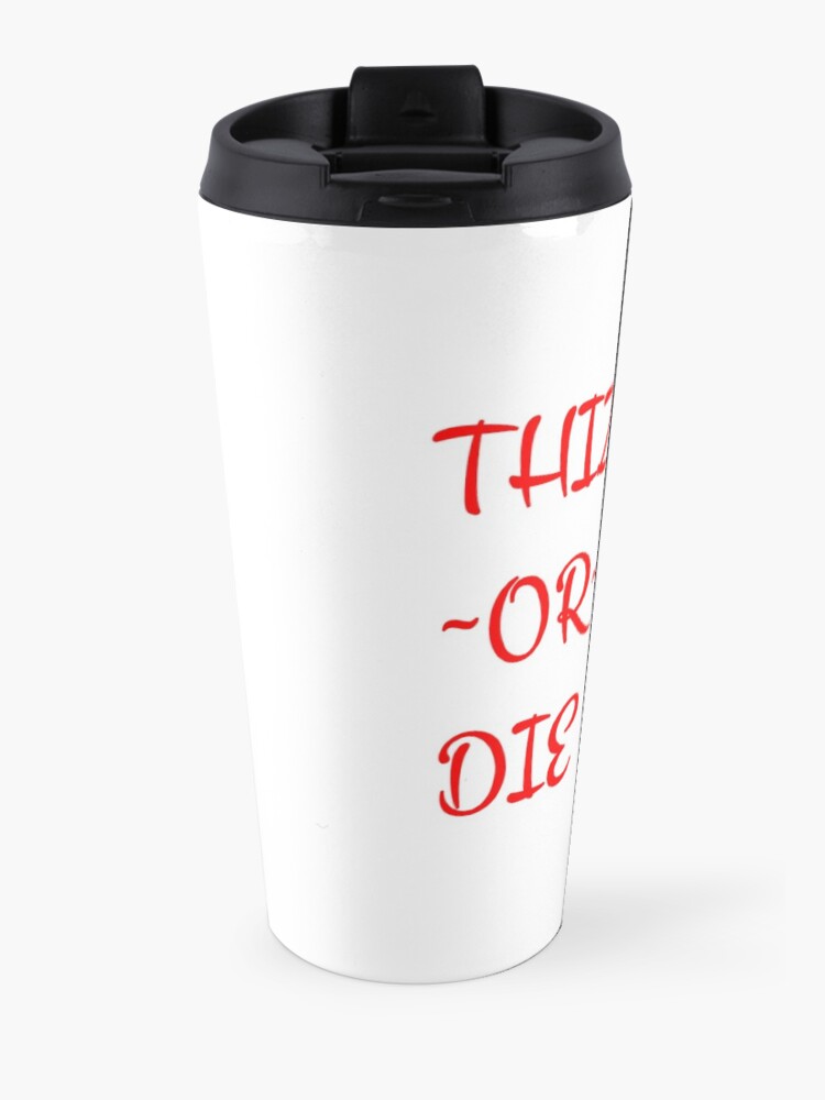 Alternate view of mac dre thizz or die Travel Mug