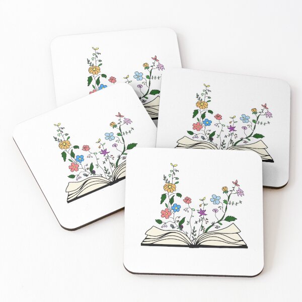 Item preview, blooming book sticker designed and sold by spbingle8.