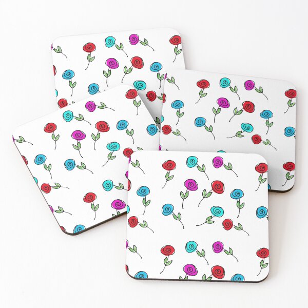 Item preview, Whimsical flower doodles  designed and sold by TheDoodleFairy.