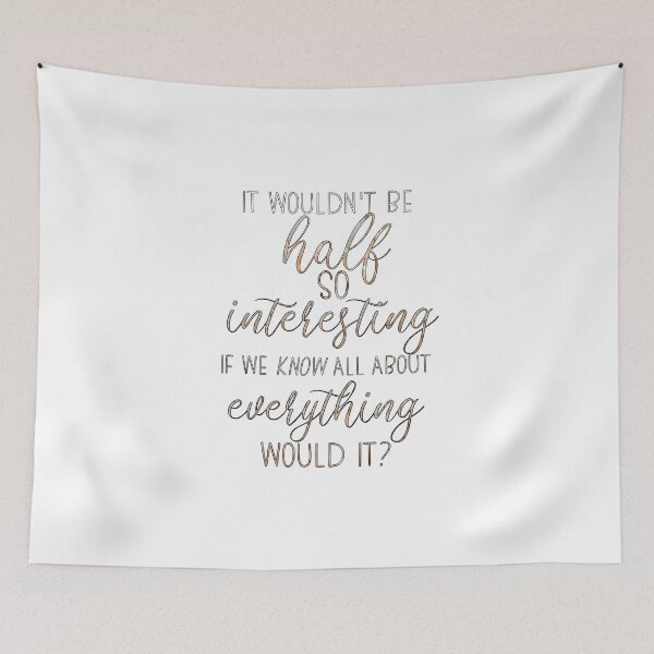 Item preview, Anne of Green Gables-Inspired "Half So Interesting" designed and sold by mulberrydragon.