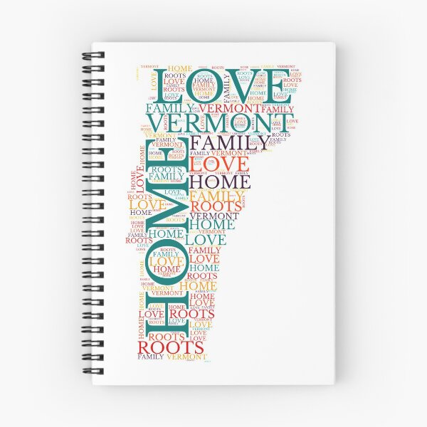 Item preview, Vermont State Home, Love, Roots and Family Map designed and sold by marosharaf.