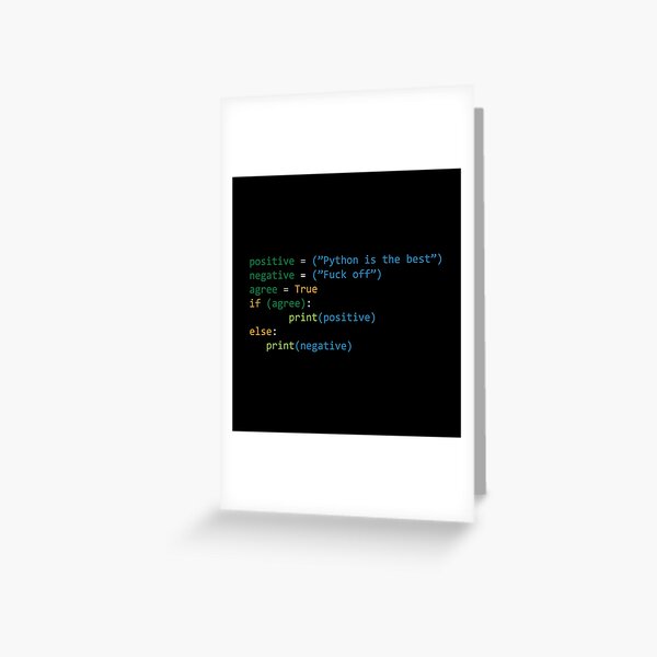 Lines Of Code Greeting Cards Redbubble
