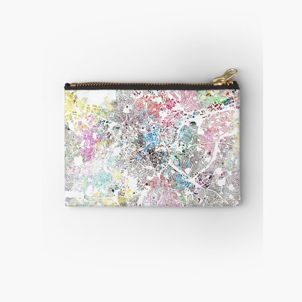 Item preview, Birmingham map splash painting designed and sold by nicksman.