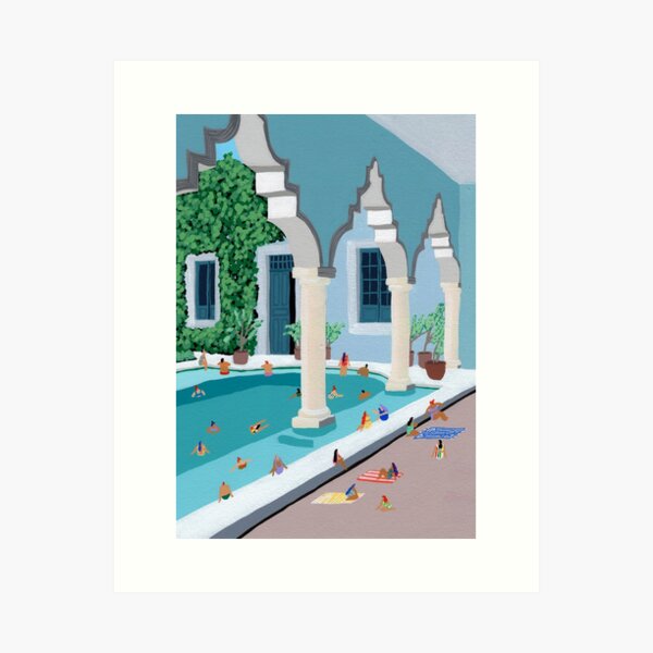 Magic fairytale garden with arch and stairs, generative ai #1 Canvas Print