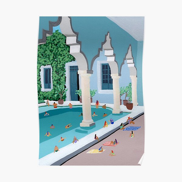 Merida Courtyard Poster