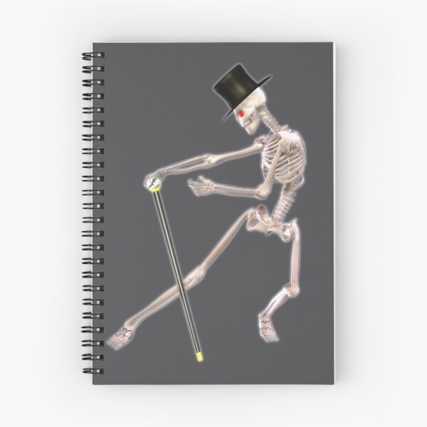 Item preview, Dancing Skeleton with Cane designed and sold by GraphicAllusion.