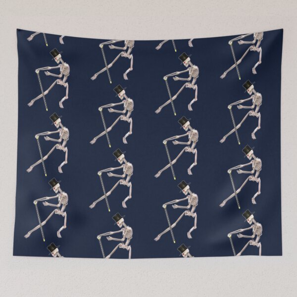 Item preview, Dancing Skeleton with Cane designed and sold by GraphicAllusion.