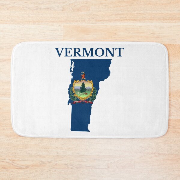 Item preview, Vermont State Flag Map designed and sold by marosharaf.