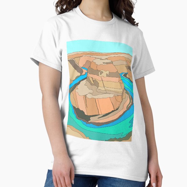 Item preview, horseshoe bend graphic designed and sold by olivia-krig.