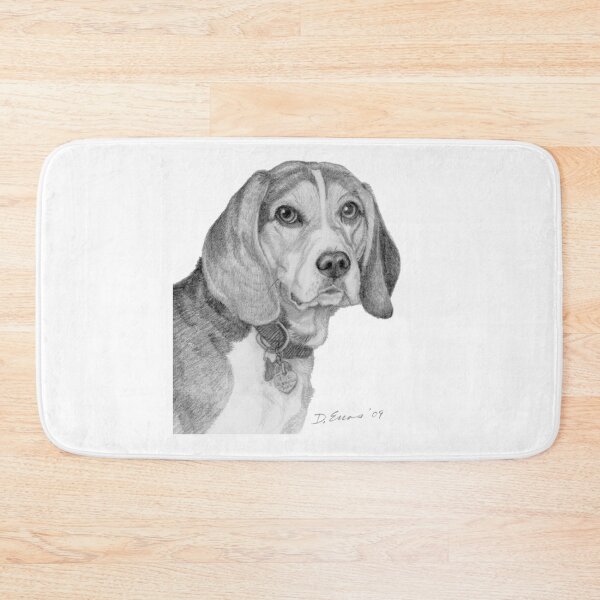 Item preview, Daryl B. Enos Fundraiser - Bagel the Beagle Dog Puppy Drawing designed and sold by ARE416.