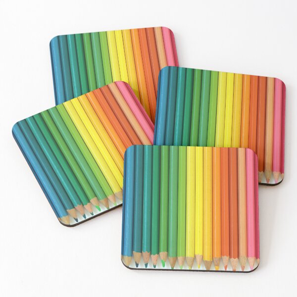 Item preview, Coloured Pencils in a Row designed and sold by pinkal.