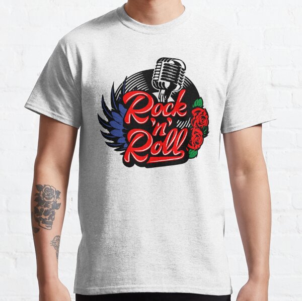 Rock And Roll Long Sleeve T-Shirt 100% Rockabilly Gift Rocker 