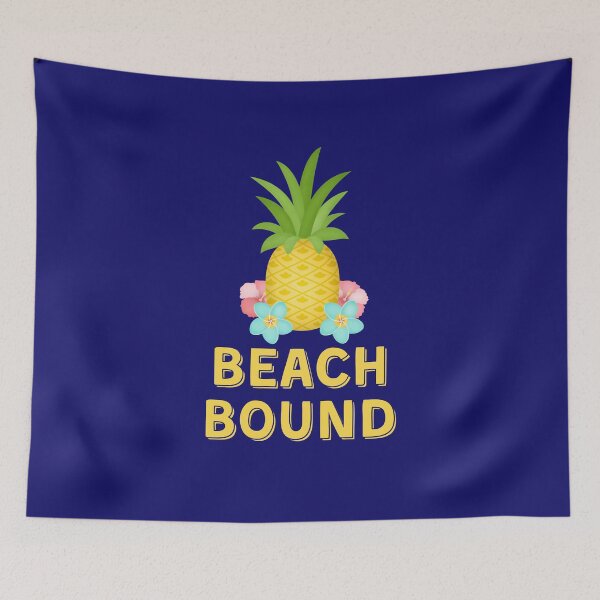 Item preview, Beach Gift Beach Bound Road Trip Travel Gifts Spring Break Pineapple Gifts designed and sold by TheOnyxCastle.