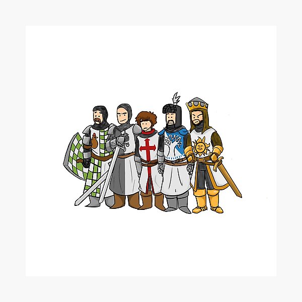 Grail seekers Photographic Print