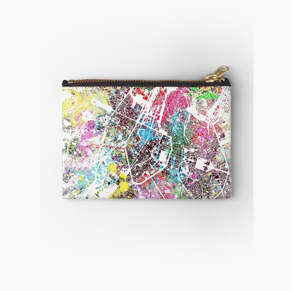 Item preview, Brussels map splash painting designed and sold by nicksman.