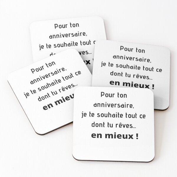 Item preview, For your birthday, I wish you everything you dream of... better! designed and sold by ZAMSHOP972.
