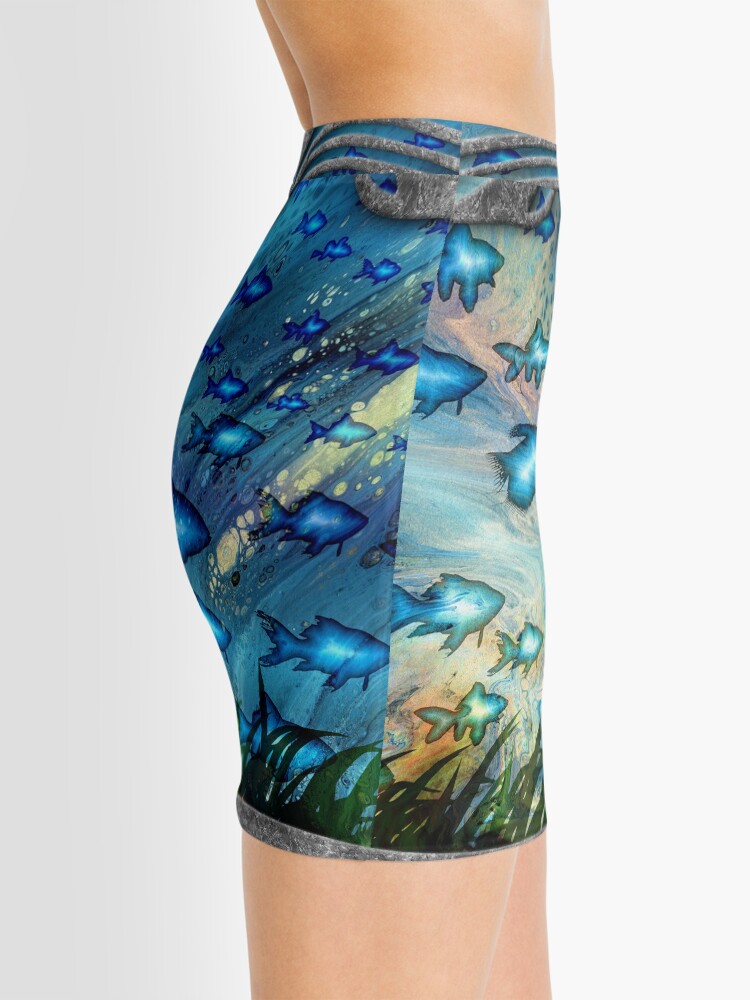 Alternate view of Atlantean Window Mini Skirt