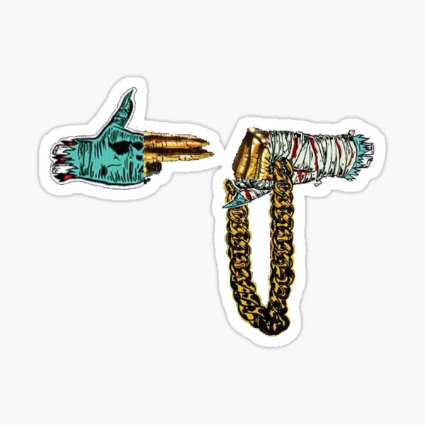 Run the Jewels stickers Sticker