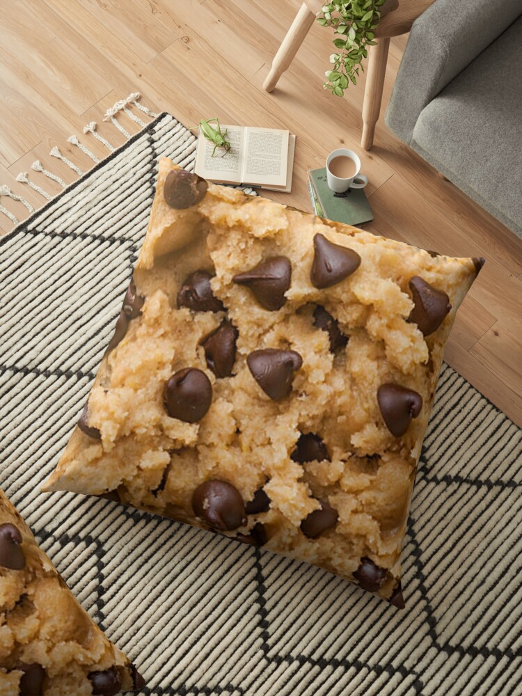 scented chocolate chip cookie pillow