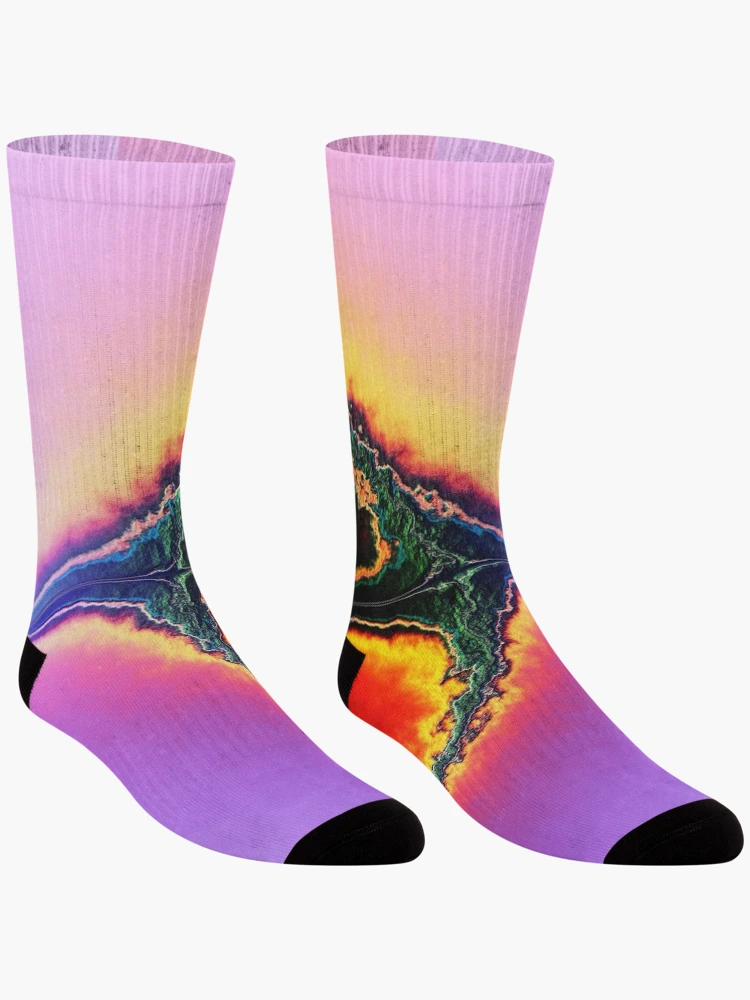 Thumbnail 3 of 5, Socks, O2 designed and sold by Hugh Fathers.