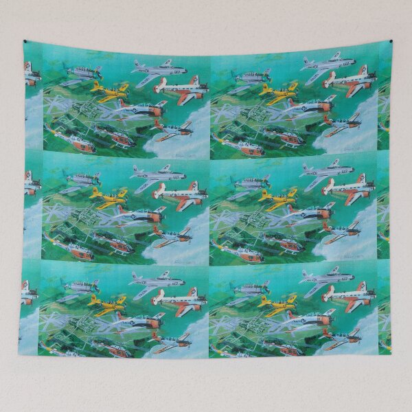Item preview, Daryl B. Enos Fundraiser - Aircraft Airplane Painting  designed and sold by ARE416.