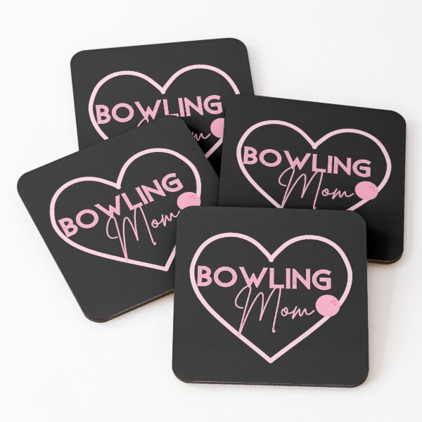 Item preview, Bowling Mom Gift for Bowler Mother's Day Bowling League Gifts Pink Pins  designed and sold by TheOnyxCastle.