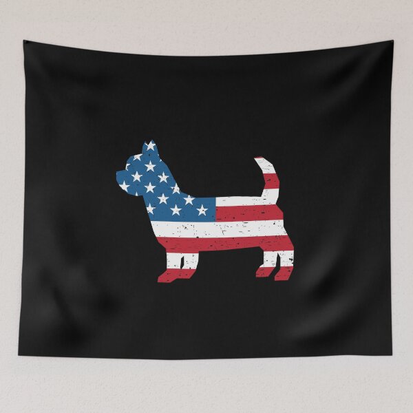 Item preview, Yorkshire Terrier - American Flag designed and sold by mivanjanko.
