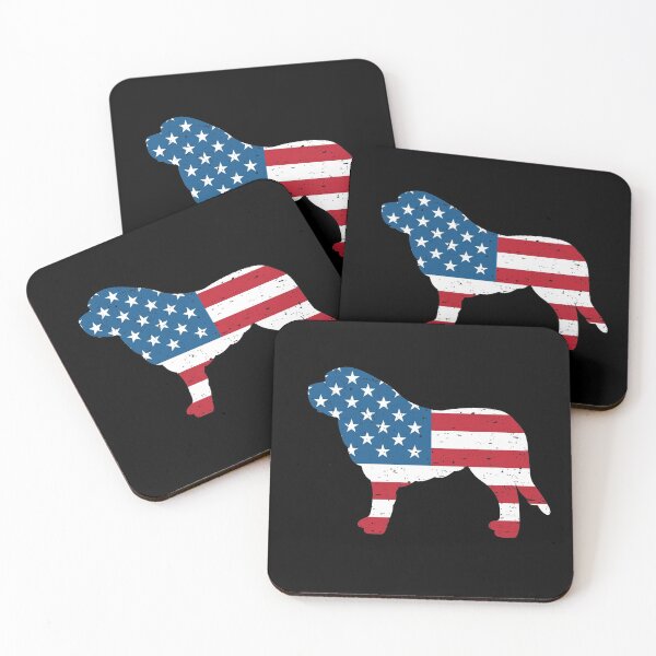 Item preview, St. Bernard - American Flag designed and sold by mivanjanko.
