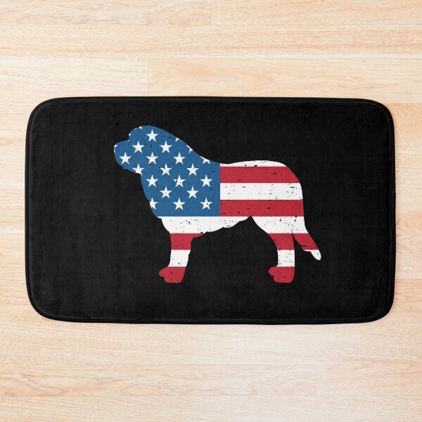 Artikelvorschau, Bernhardiner - Amerikanische Flagge entworfen und verkauft von mivanjanko.