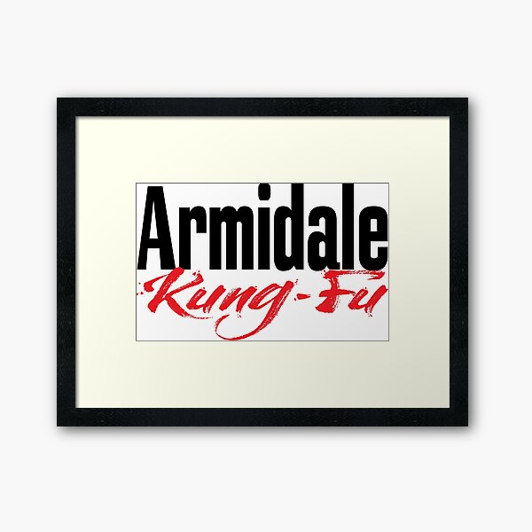 Armidale Kung Fu New South Wales Australia Raised Me Framed Art Print