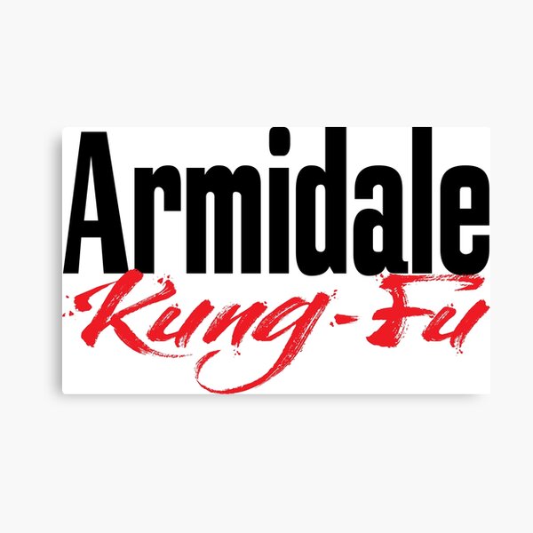 Armidale Kung Fu New South Wales Australia Raised Me Canvas Print