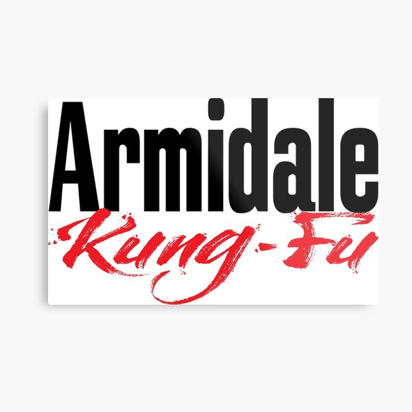 Armidale Kung Fu New South Wales Australia Raised Me Metal Print