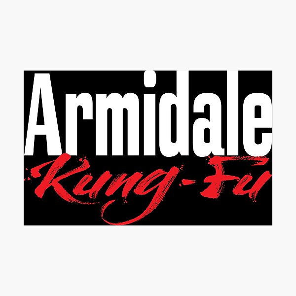 Armidale Kung Fu New South Wales Australia Raised Me Photographic Print