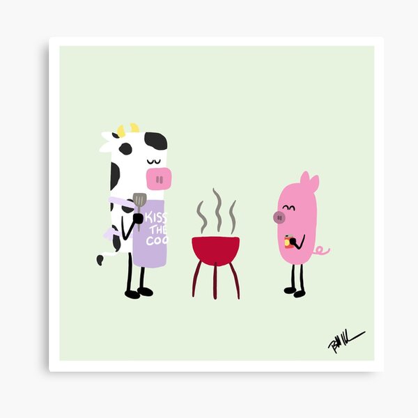 Cookout Buddies Canvas Print