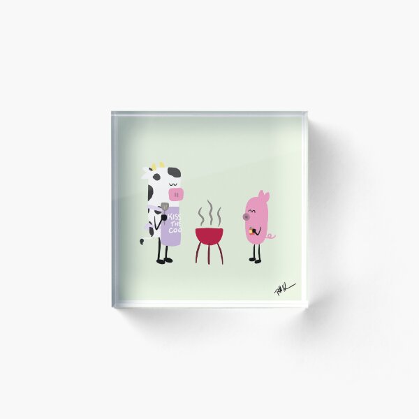 Cookout Buddies Acrylic Block