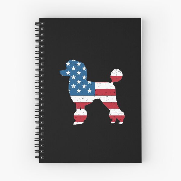 Artikelvorschau, Pudel - amerikanische Flagge entworfen und verkauft von mivanjanko.