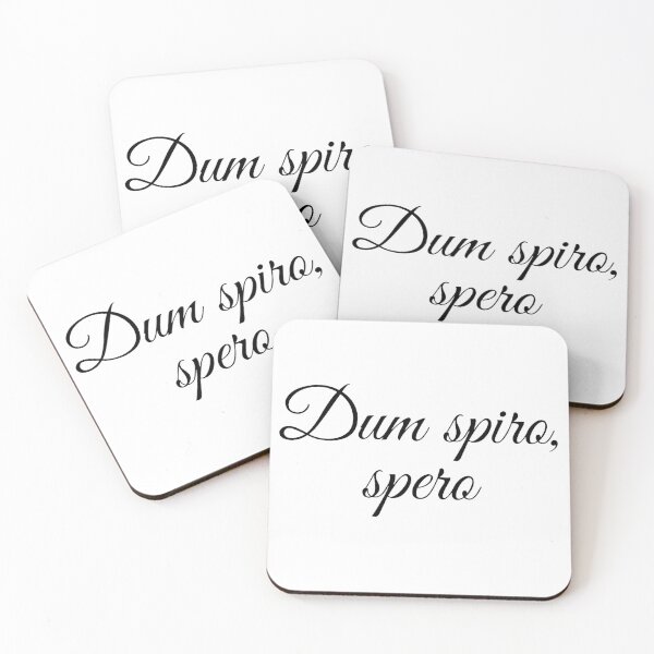 Item preview, Latin utterances (Dum spiro, spero.)  "While I breathe, I hope." designed and sold by KiseijuuYa.