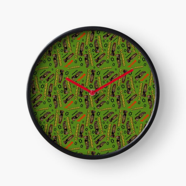 UJAMAA #AFRAM Print Clock