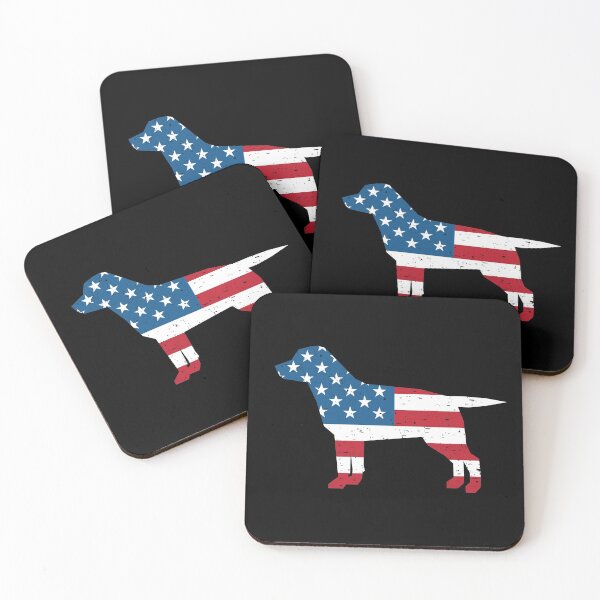 Item preview, Labrador Retriever - American Flag designed and sold by mivanjanko.
