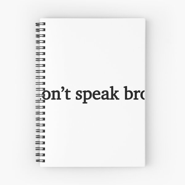 Item preview, i dont speak broke designed and sold by createdbysydd.
