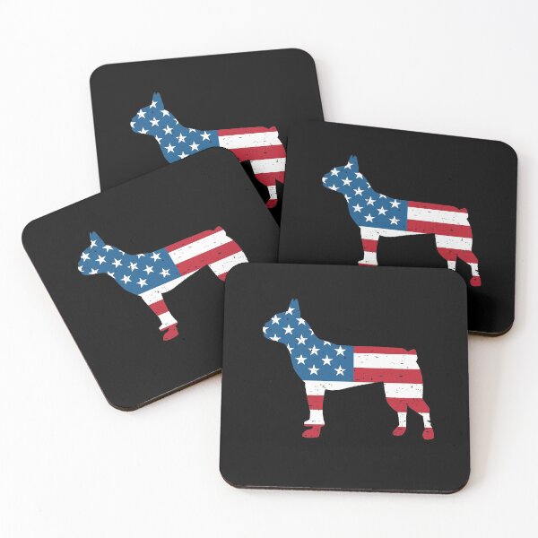 Item preview, Boston Terrier - American Flag designed and sold by mivanjanko.