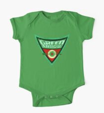 Grünes Pfeil-Logo Baby Body Kurzarm