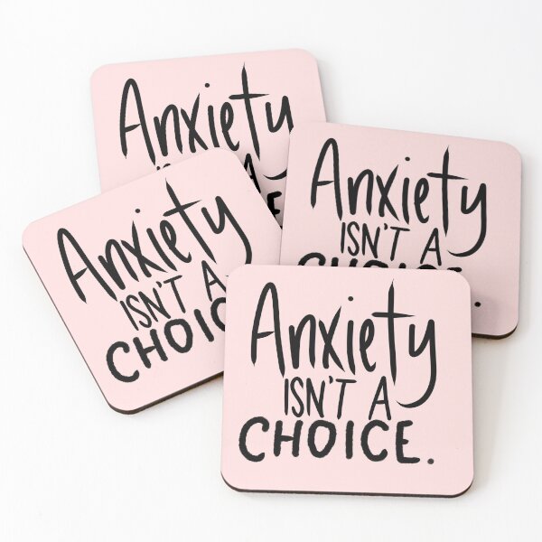 Item preview, Anxiety isn't a choice (mental health awareness) designed and sold by Keeping Art Heavenly.