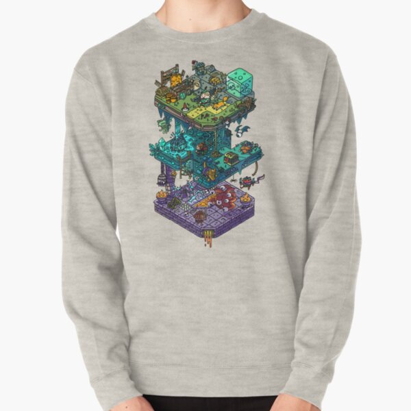 Dungeons and Isometric Dragons Pullover Sweatshirt
