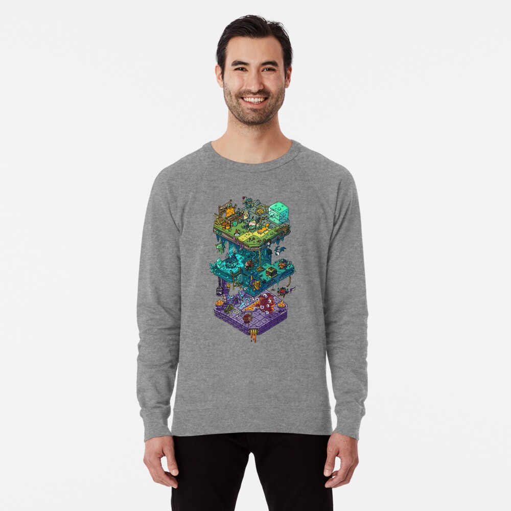 Item preview, Lightweight Sweatshirt designed and sold by citysaurus.