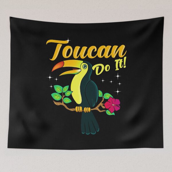 Item preview, Toucan Do It Funny You Can Do It Pun Bird Obsessed designed and sold by perfectpresents.