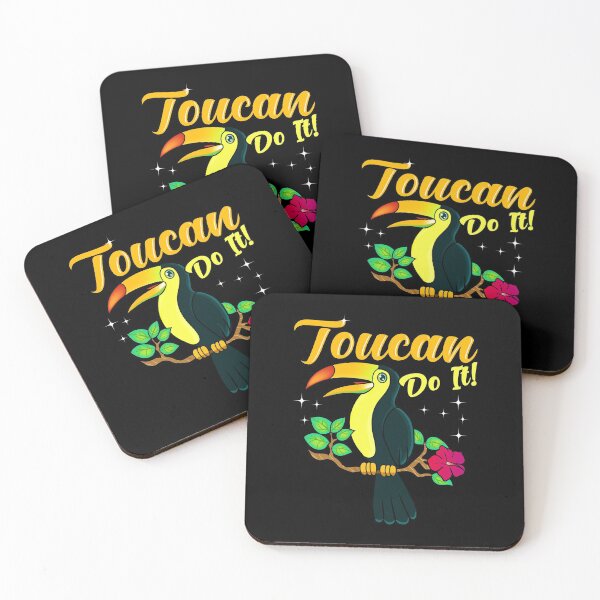 Item preview, Toucan Do It Funny You Can Do It Pun Bird Obsessed designed and sold by perfectpresents.