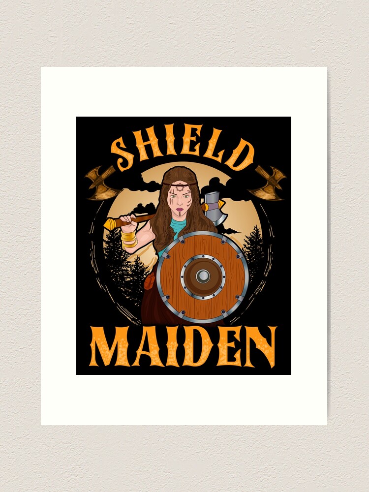  Viking Shield Maiden Female Warrior Norse Womens